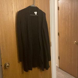 black old navy cardigan
